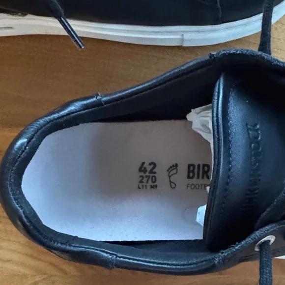 Birkenstock Men's Black and White Sneakers - Picture 4 of 5